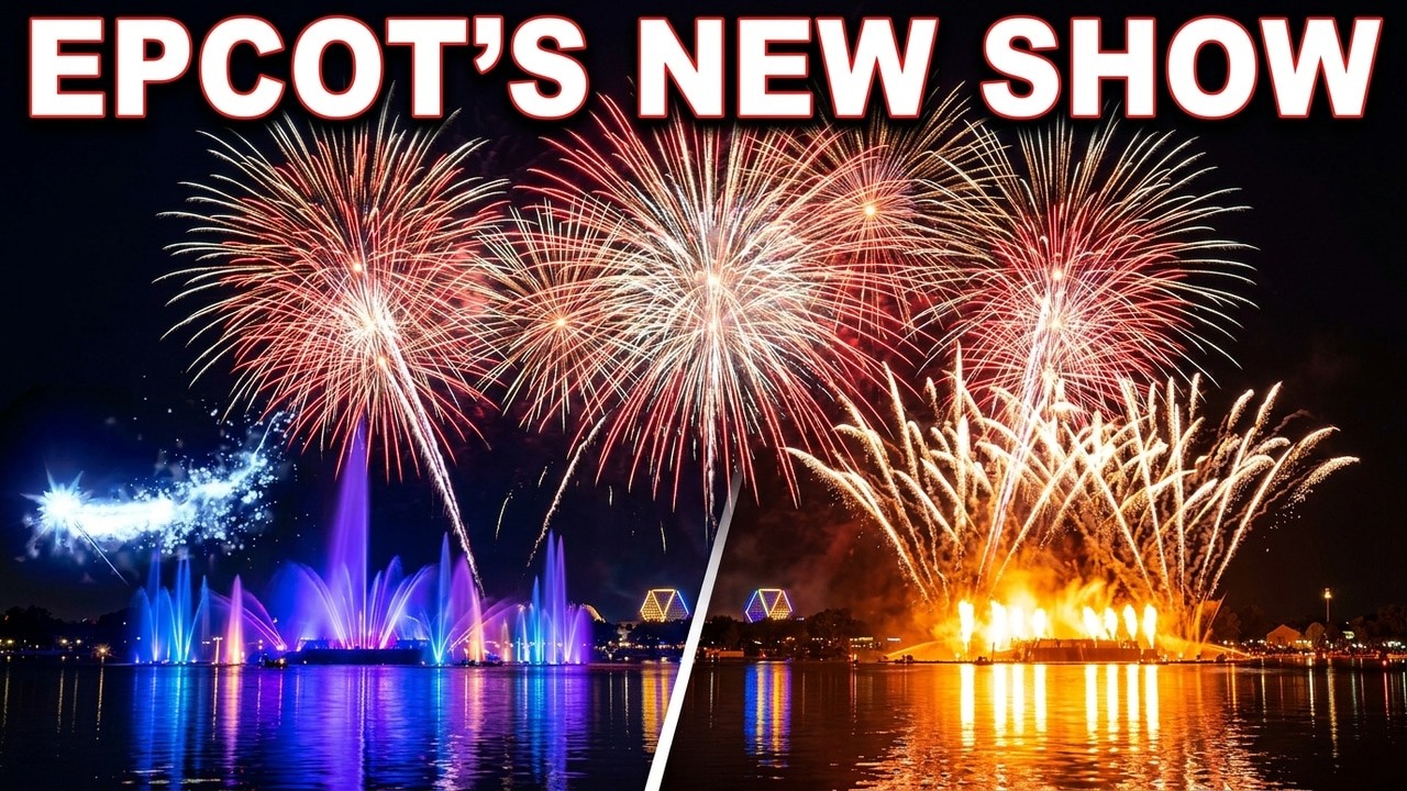[4K] Walt Disney World Epcot : Luminous The Symphony of Us Firework Show May 2025