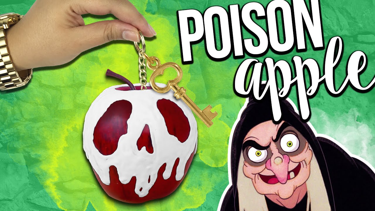 DIY POISON APPLES! ♥ Halloween Room Decor & Gift Ideas!