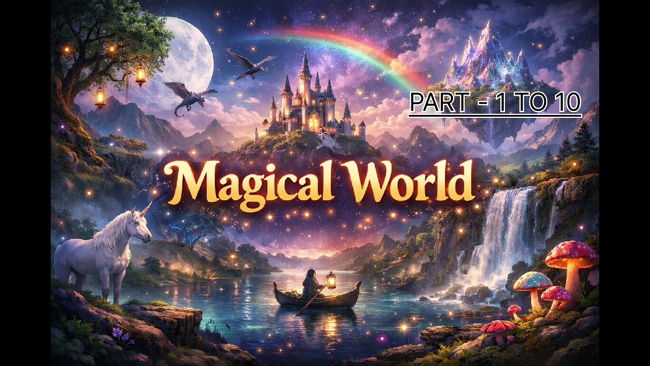 MAGICAL WORLD || PART 1 TO 10 || SR NOVEL WORLD ||