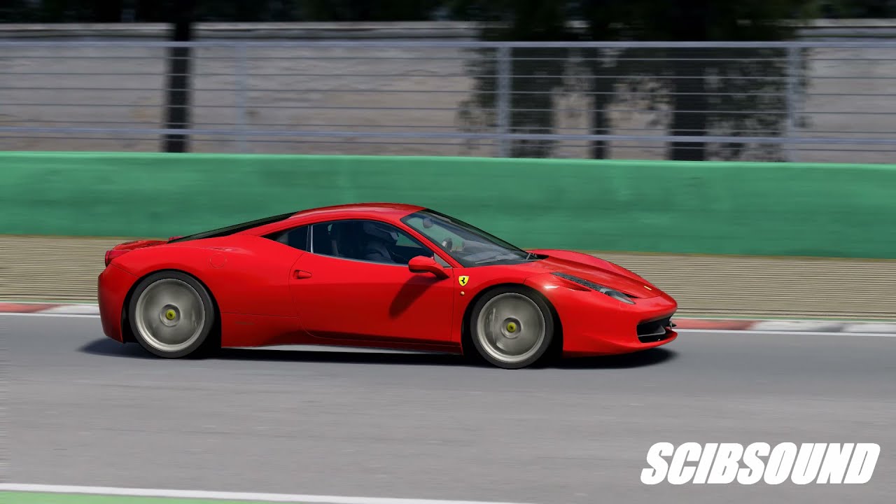 SCIBSOUND Ferrari 458 Italia S3 Assetto Corsa sound mod v1.1