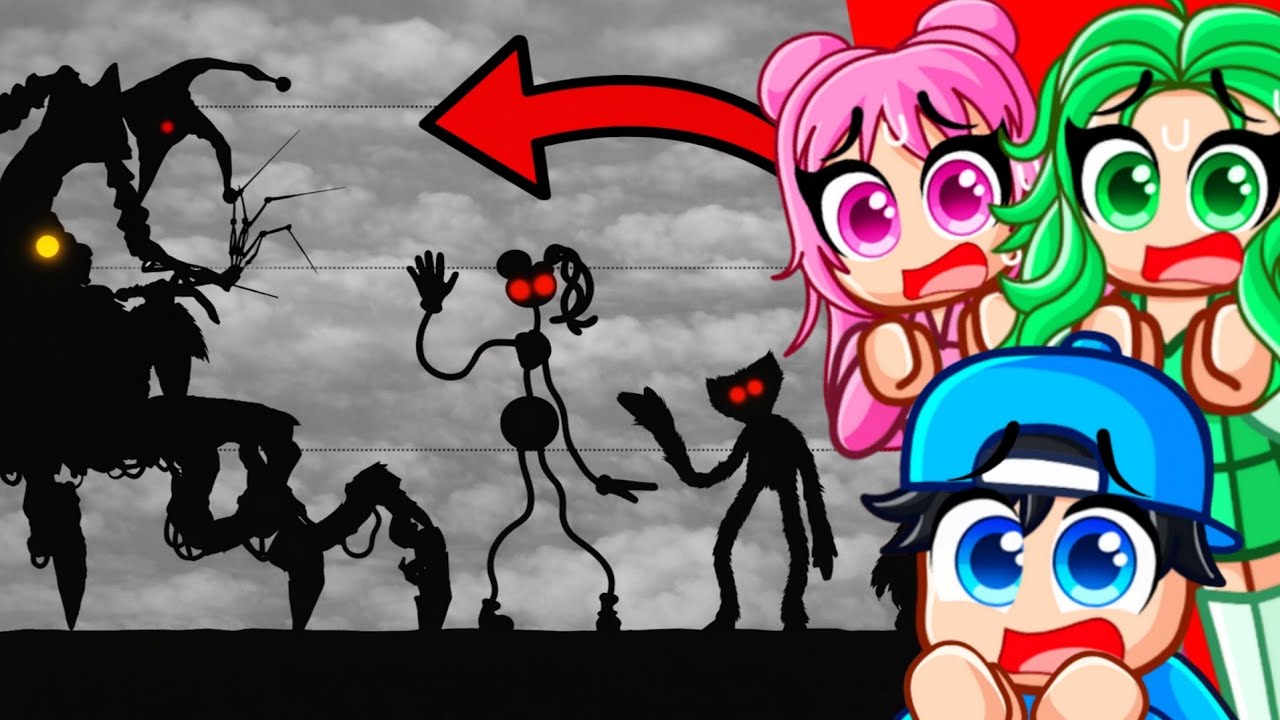 HOW BIG IS THE PROTOTYPE in POPPY PLAYTIME Chapter 5?! (Size Comparison)