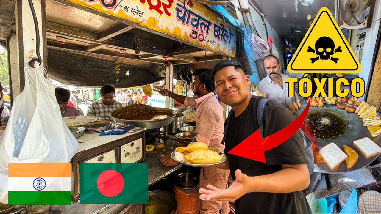 CASI MUERO POR COMER LA COMIDA DE INDIA Y BANGLADESH
