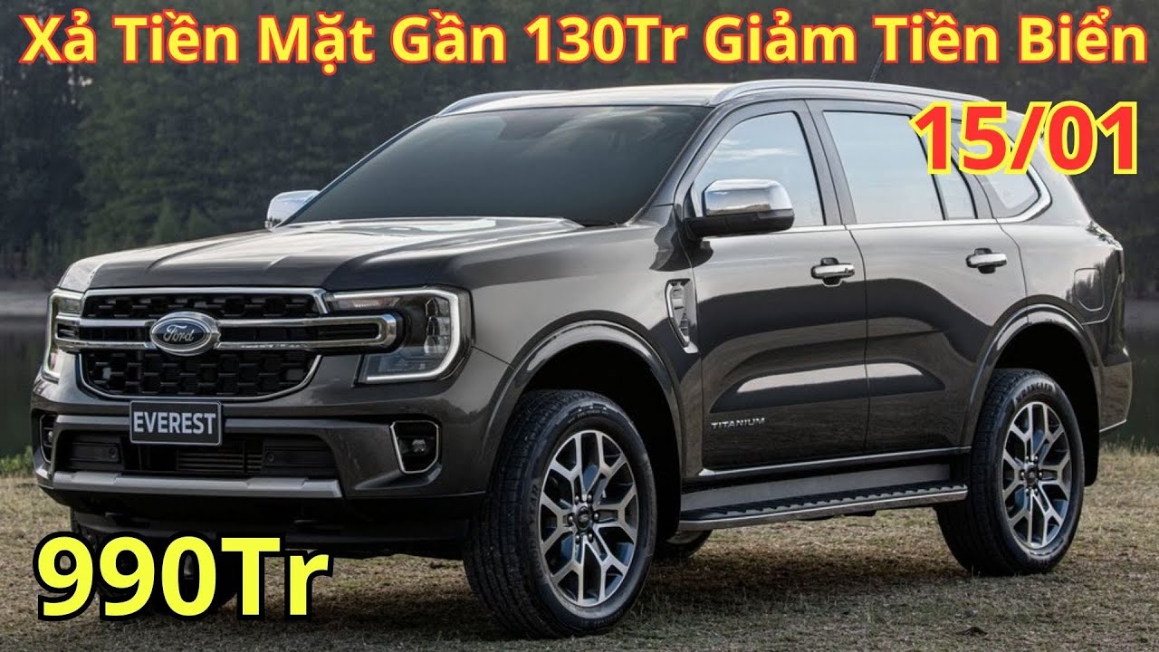 ✅Giá Khuyến Mại Ford Everest Giữa Tháng 1 Xả Tiền Mặt Gần 130Tr Giảm Tiền Biển Số Mới | Xegiatot24h