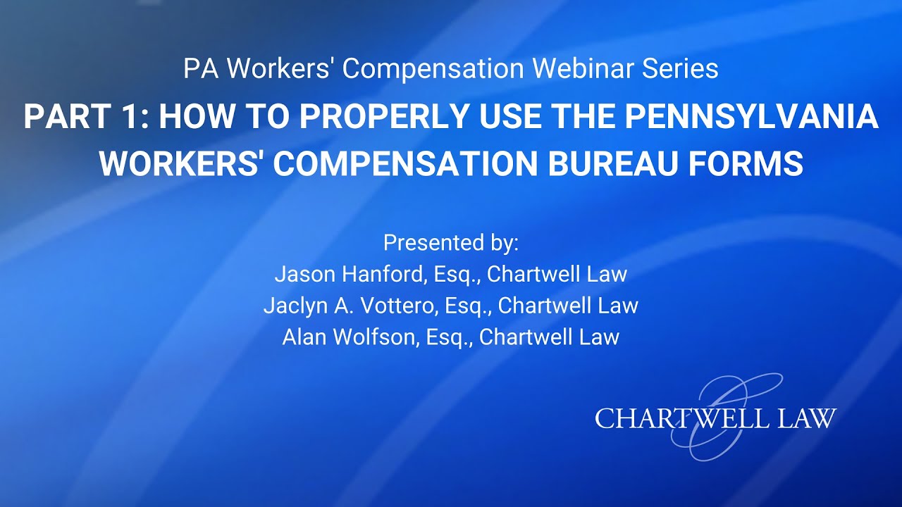 How to Properly Use the Pennsylvania Workers' Compensation Bureau Forms