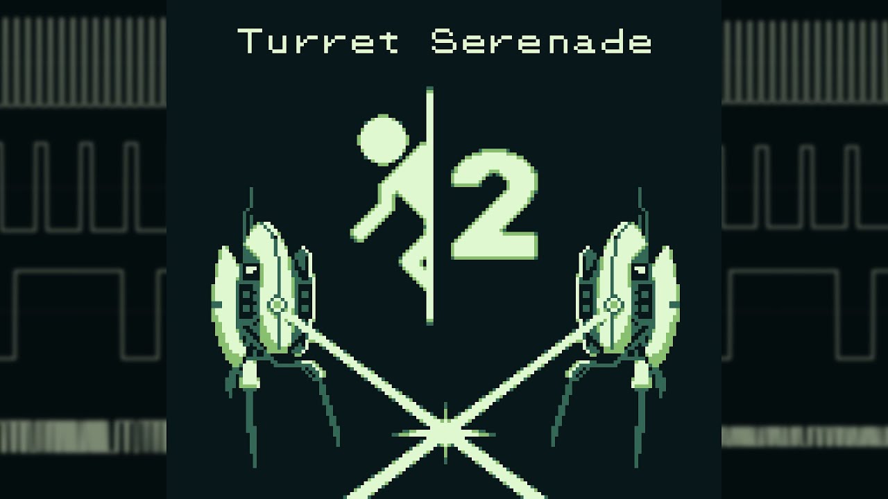 Portal 2 - Turret Wife Serenade - Game Boy Cover
