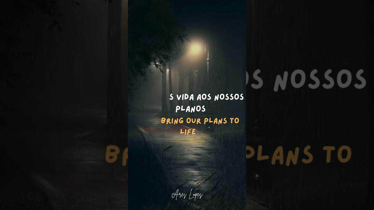 Ares Lopes - Sou tua (lyrics/letra. Port. and Eng.)