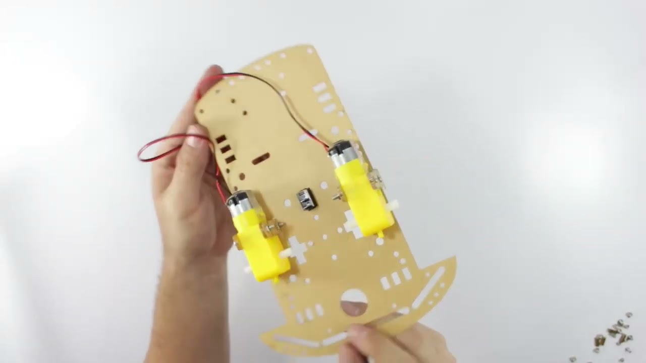 Como montar o Kit Chassi Robô 2wd