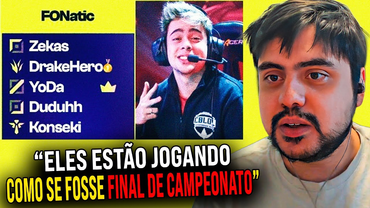 🚨 TOCKERS DEU UM COACH COMPLETO PARA O TIME DO YODA! FONATIC x TIME DO SHINI (KARMINECOSPE)