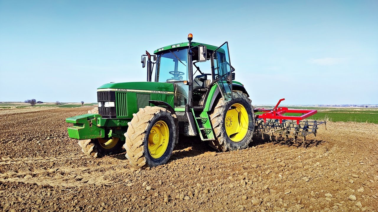 Wiosna 2020 ! Pierwsze prace polowe ! John Deere 6600 & Promar