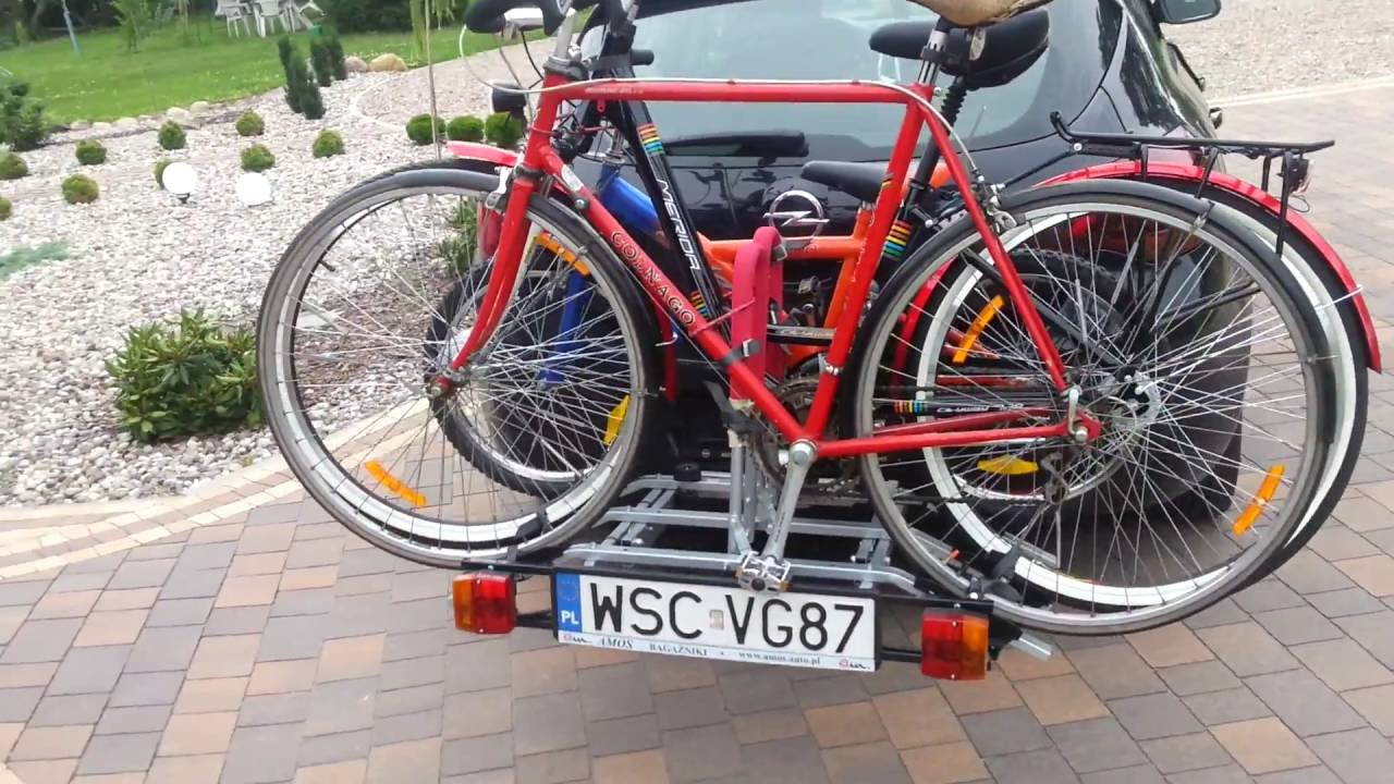 Bagażnik rowerowy uchylny na hak Tytan