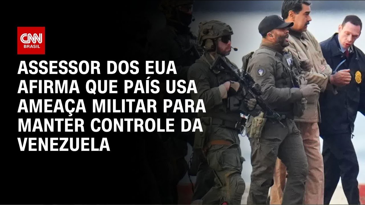 EUA usam ameaça militar para manter controle da Venezuela, diz assessor | CNN NOVO DIA