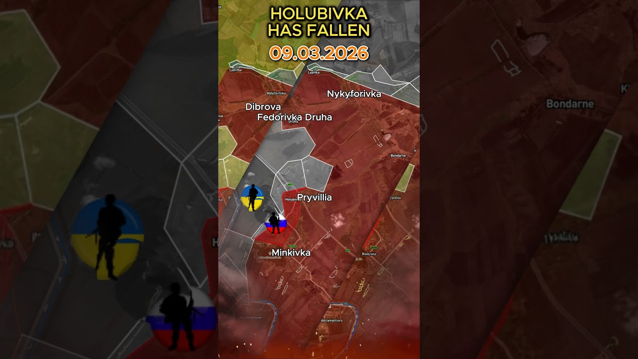 FALL OF HOLUBIVKA: The Gates to Slovyansk Are Opening 🔥🌍 #Russia #Ukraine #Frontline #BreakingNews