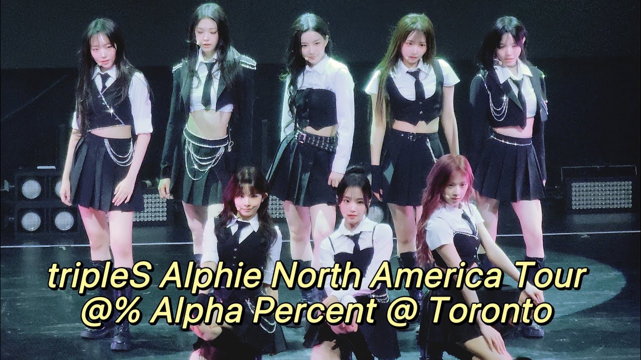 250903 tripleS Alphie North America Tour @% Alpha Percent | Toronto [Fancam]