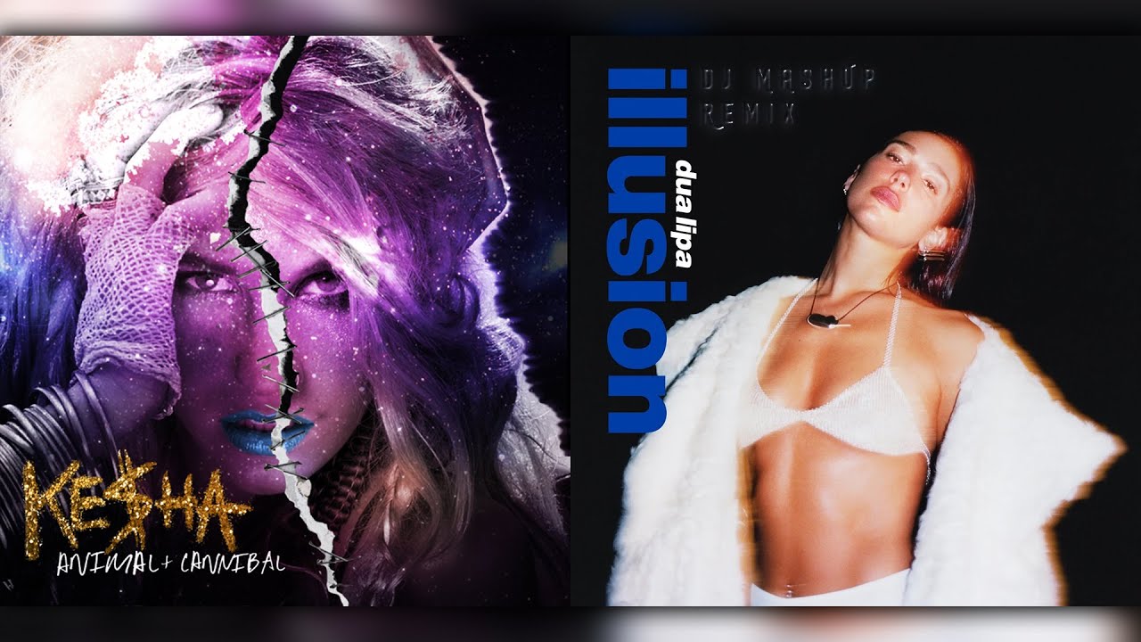 Dua Lipa & Kesha - Take Off My Illusion (DJ Mashup Remix)