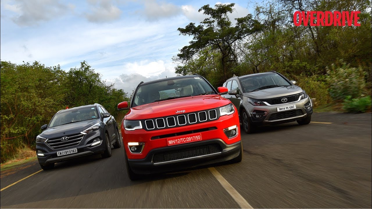 Jeep Compass vs Tata Hexa vs Hyundai Tucson vs Mahindra XUV 500 - Comparative Review