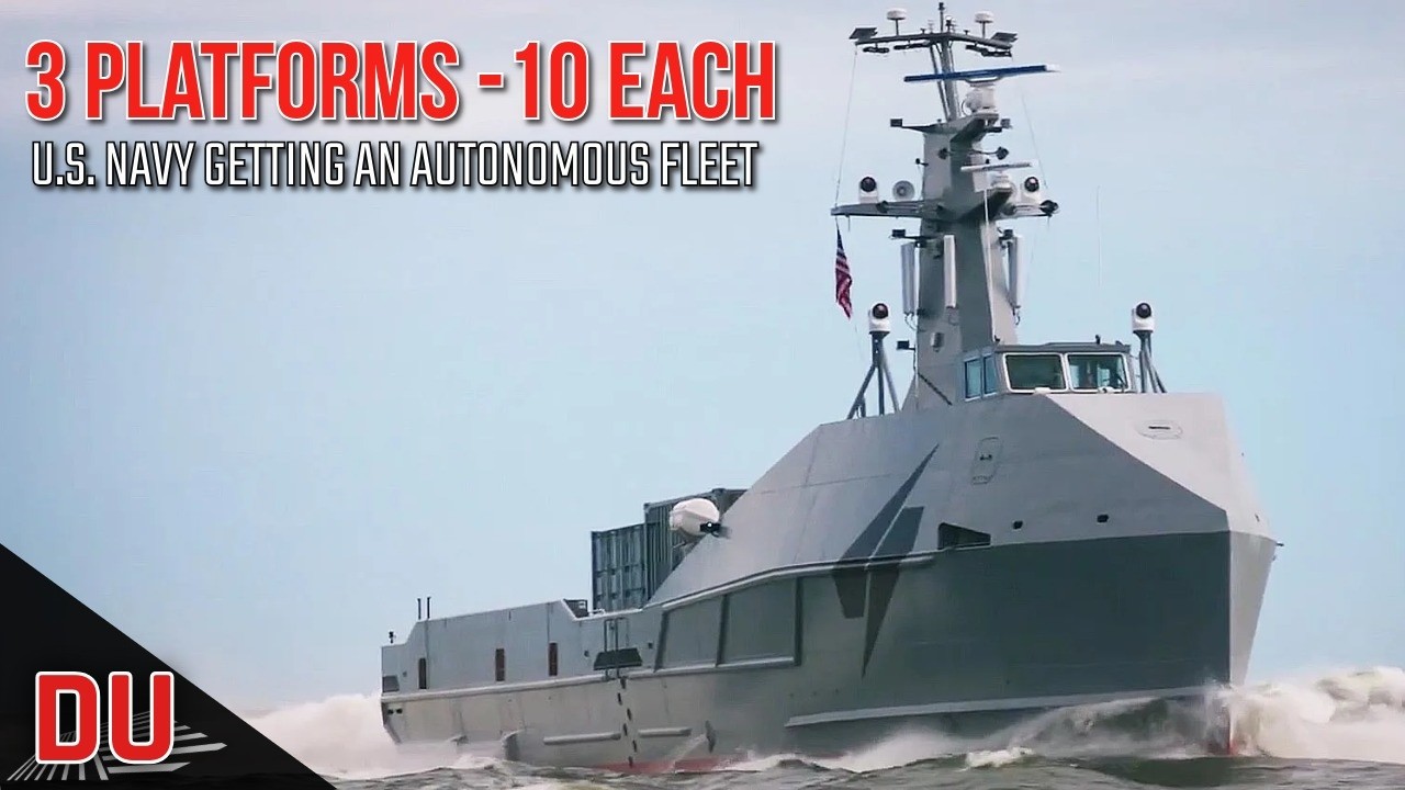 US Navy getting 30 Medium Unmanned Surface Vessels (MUSVs)