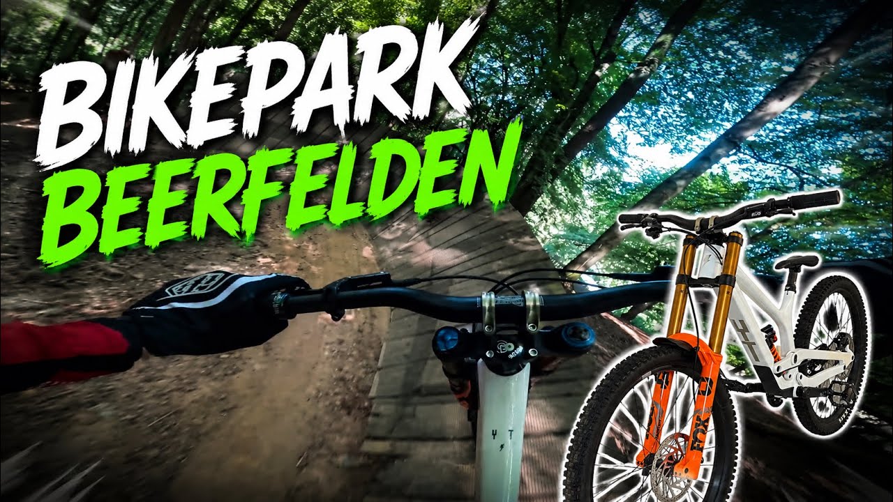 Bikepark Beerfelden 2025 staubig, rutschig. heiß