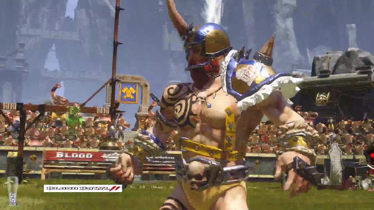 Blood Bowl 2 - (PC) Champions Cup X 1st Rnd Larkstar (Halfling) Vs Blayk (Norse)