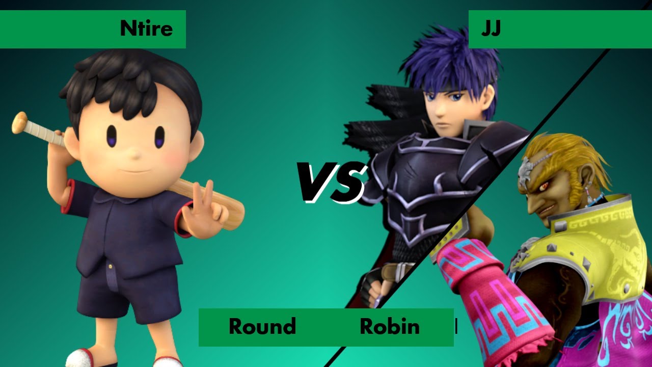 Smash Cafe Plus #35 Ntire (Ness) vs JJ (Ike/Ganon) - Round Robin