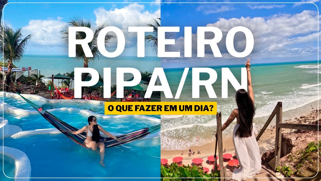 O QUE FAZER EM PIPA RN EM 1 DIA – Roteiro Completo com as Melhores Atrações