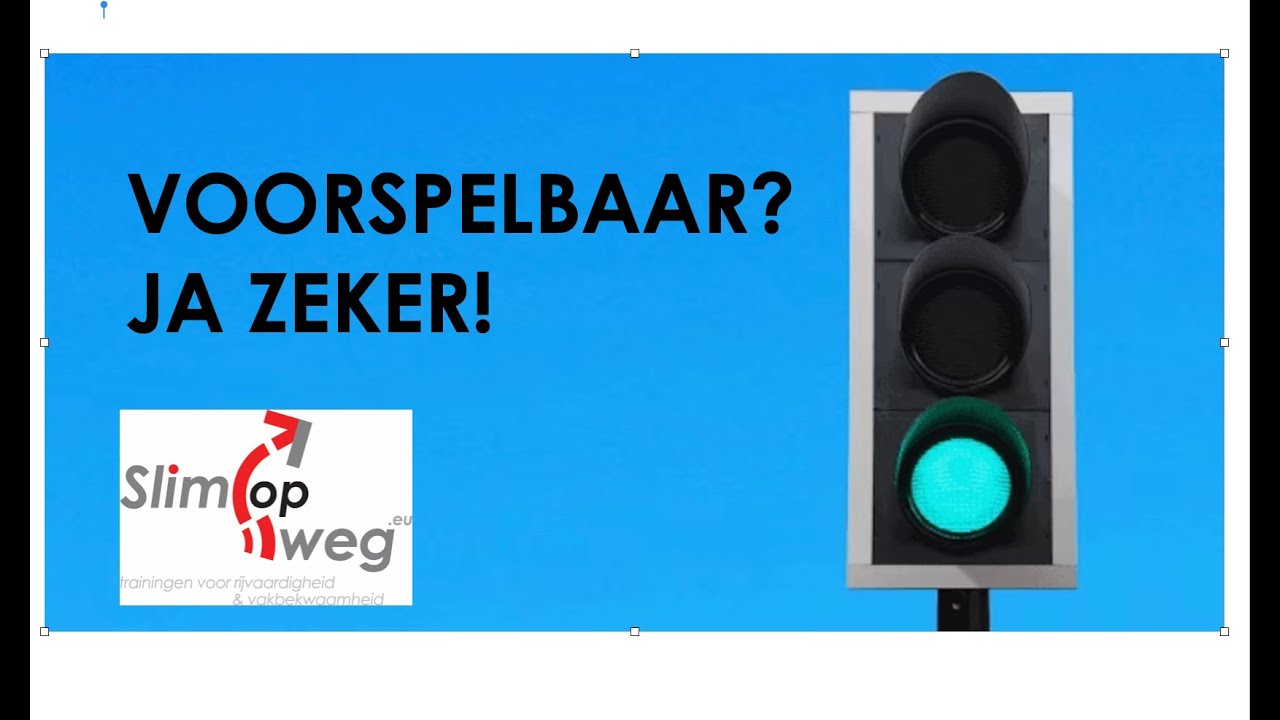 Het verkeerslichtspel: Geen stoplicht maar Doorrij-licht! Comments nu mogelijk