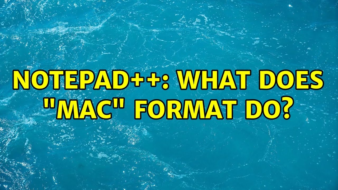 Notepad++: What does 