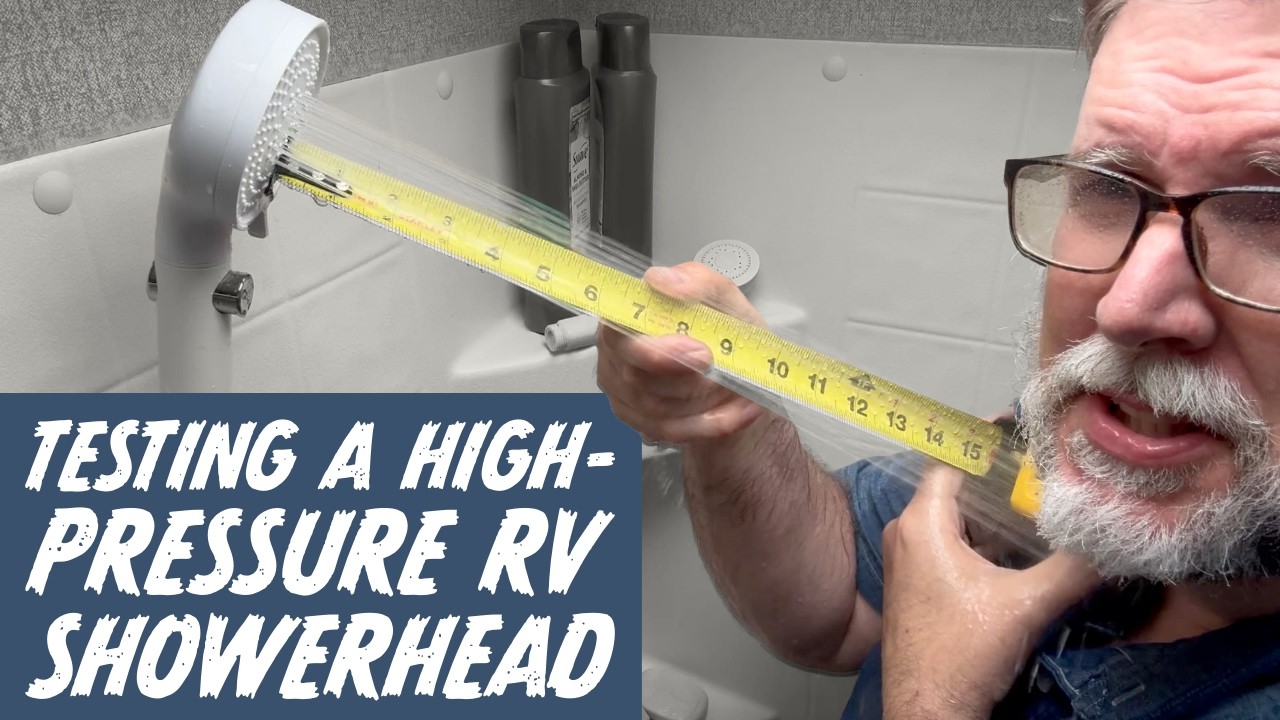 RV Shower Head Hack: Only $23 for a High-Pressure Upgrade!