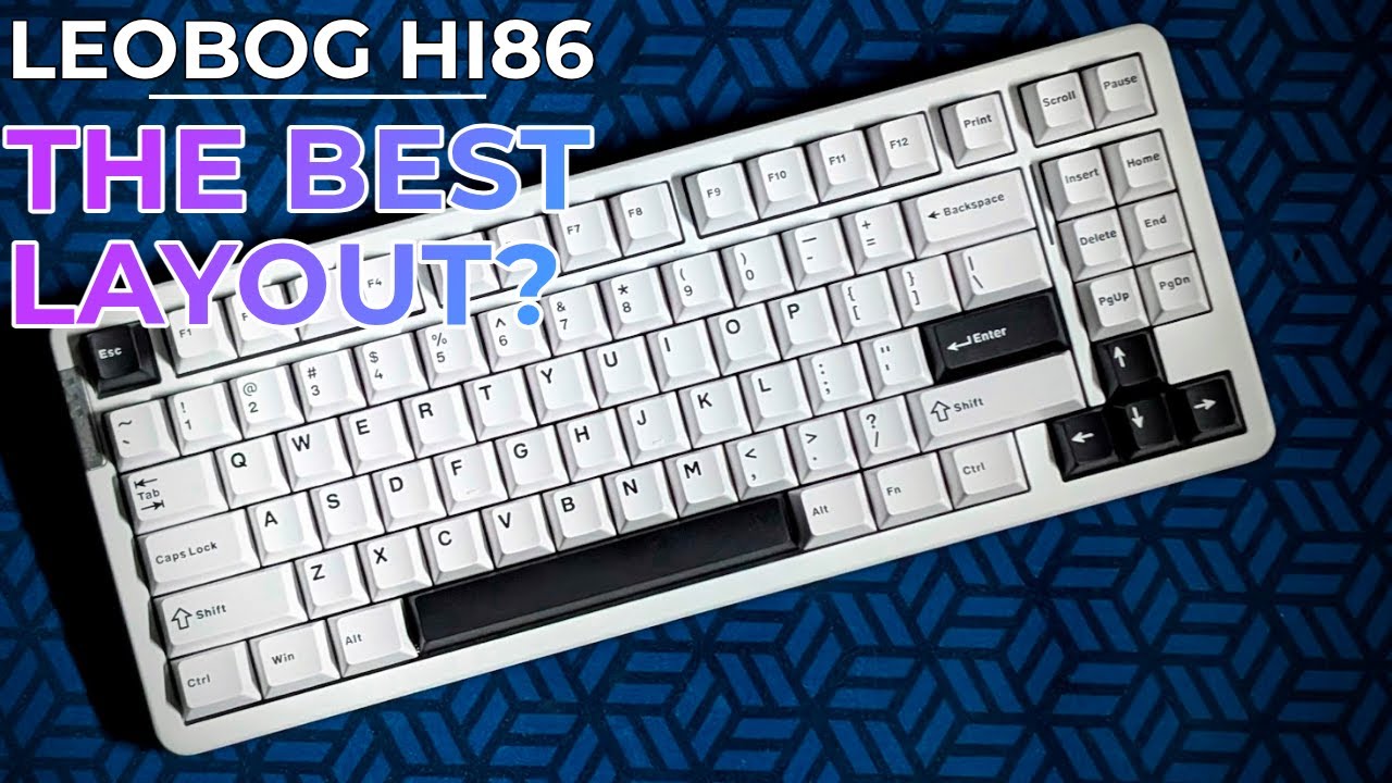 Leobog Hi86 Aluminum Mechanical keyboard Review and Sound Test