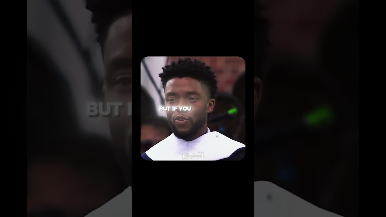 Chadwick Boseman&rsquo;s Powerful Message on Purpose & Perseverance