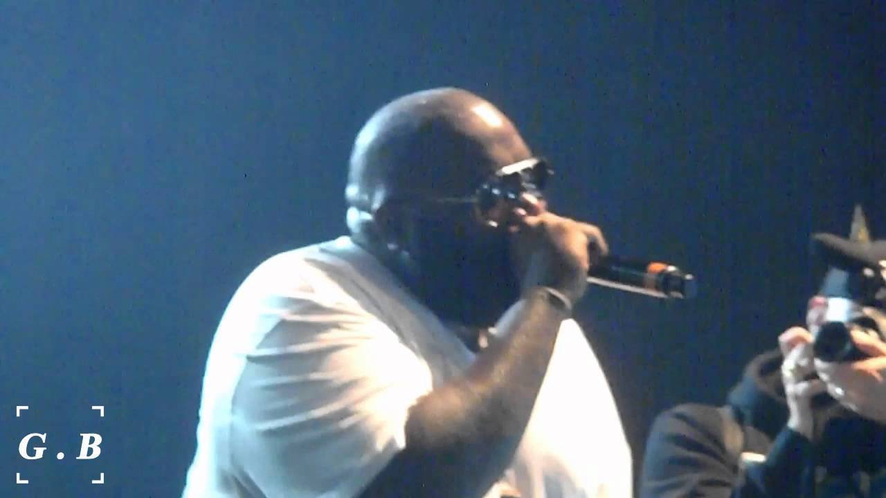 Rick Ross Preforms 'B.M.F-Blowin' Money Fast' Toronto Sound Academy December 22 2011