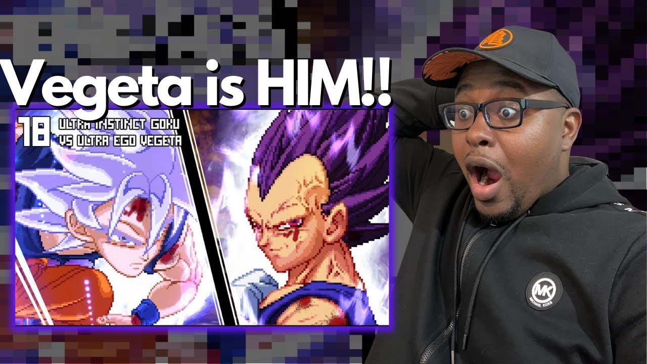 [What If] Ultra Instinct Goku VS Ultra Ego Vegeta REACTION