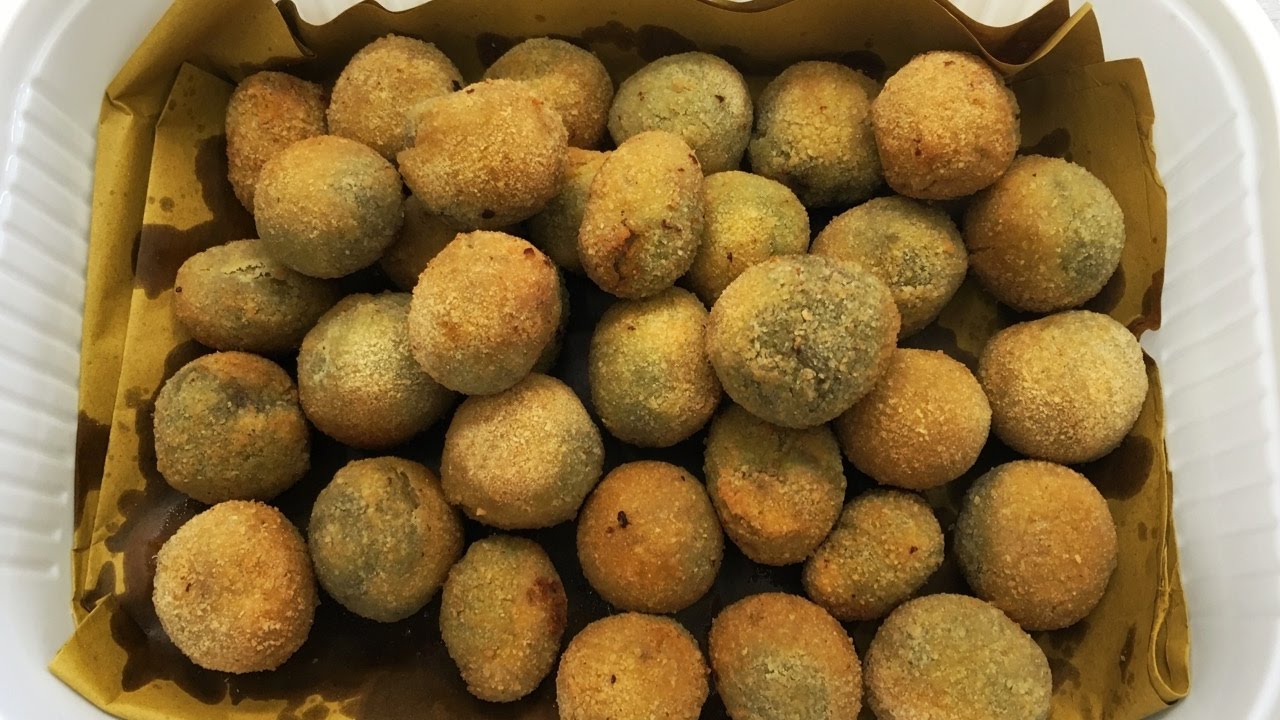 How to make Stuffed Olives - called Olive Ascolana | Pasta Grannies