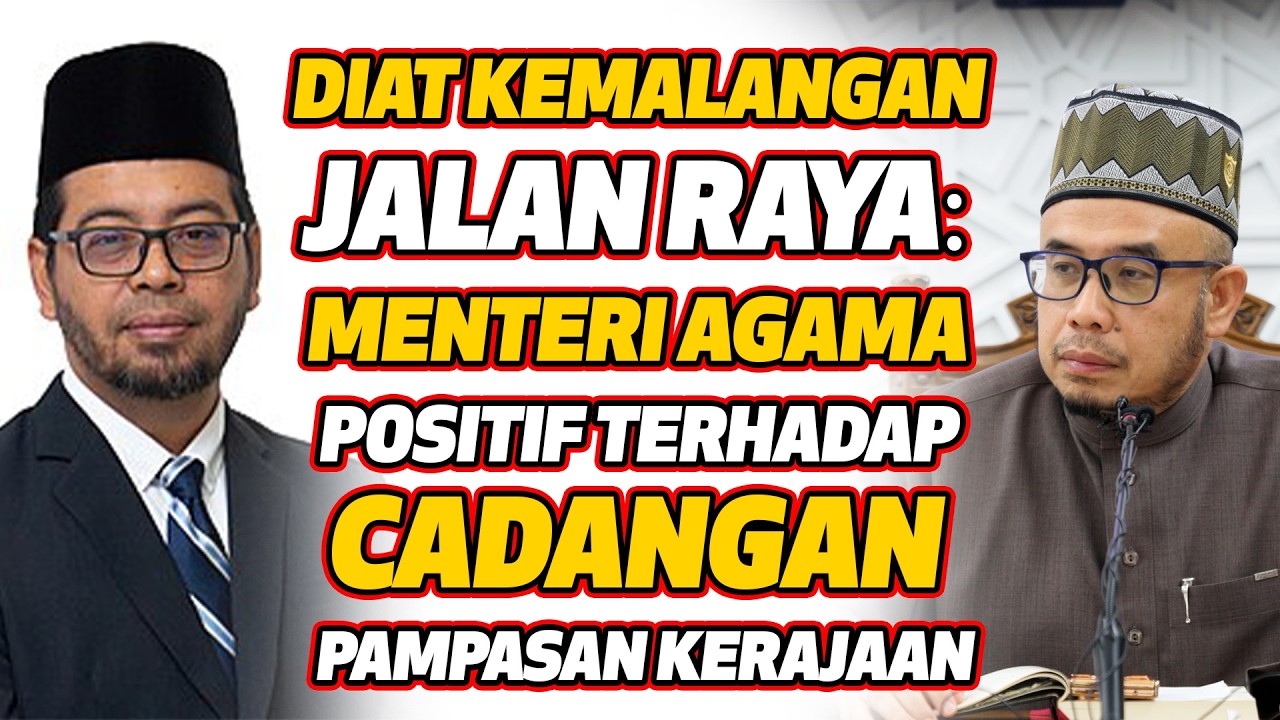 Dr MAZA - Diat Kemalangan Jalan Raya: Menteri Agama Positif Terhadap Cadangan Pampasan Kerajaan