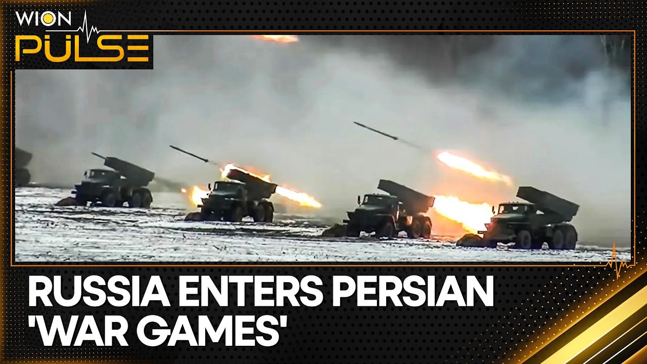 Russia Joins Iran in Explosive Naval Showdown at the Sea of Oman | WION PULSE