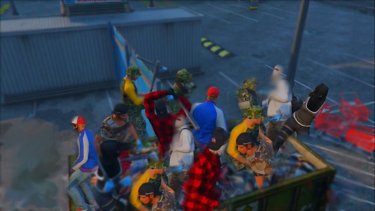 GTA 5 - Parkour Deathmatch - ABSOLUTELY CRAZY PARKOUR - #99