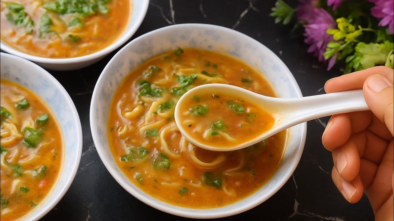 Turkish Chicken Soup Recipe 😍 By Cook With Mishi 