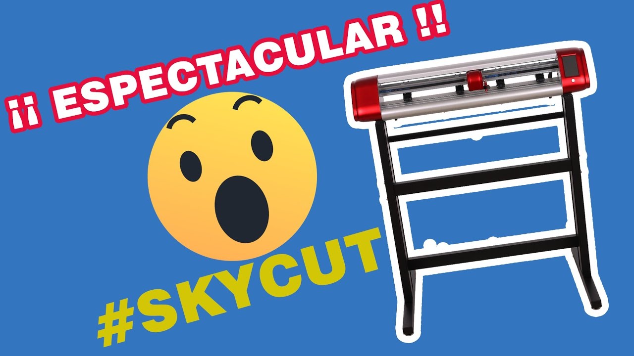 Plotter de corte SKYCUT C24 Y V48.¡¡¡ DE NO CREER !!! 🤯