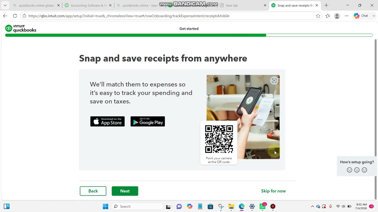 VIDEO 3 ON HOW TO SIGN UP ON QUICKBOOKS ONLINE FOR FREE TRIAL