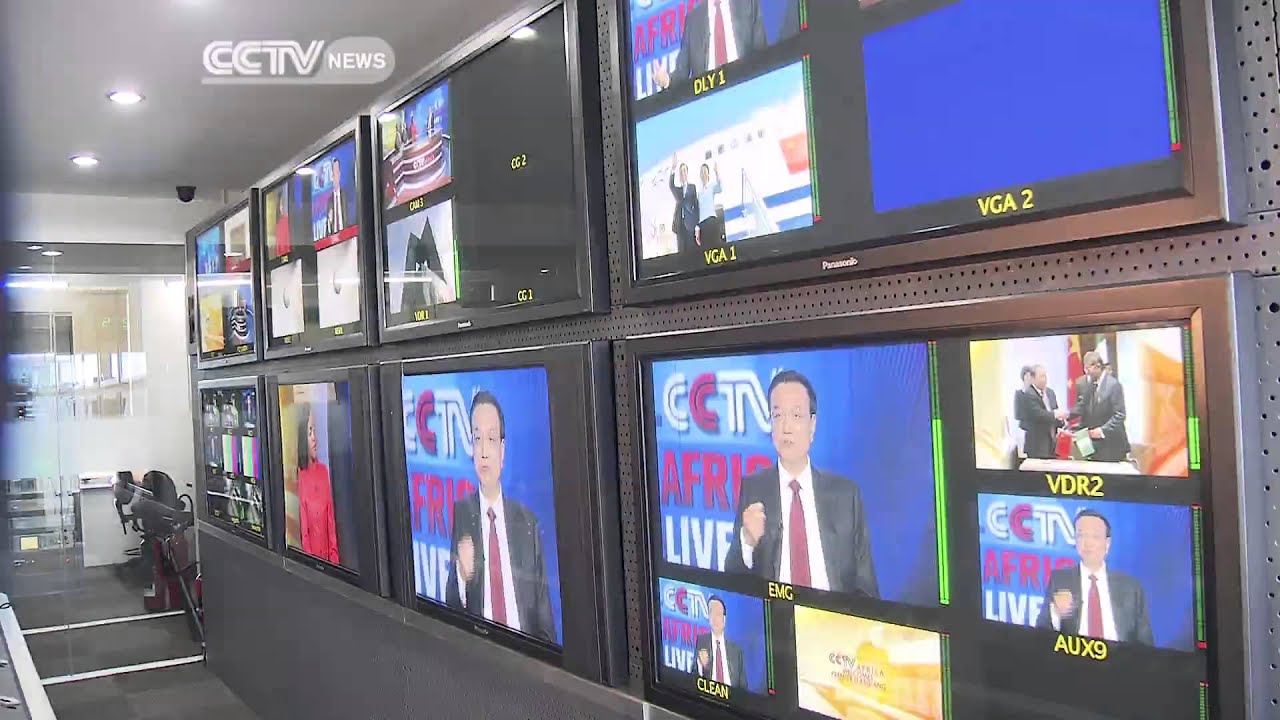Chinese Premier Visits CCTV Africa