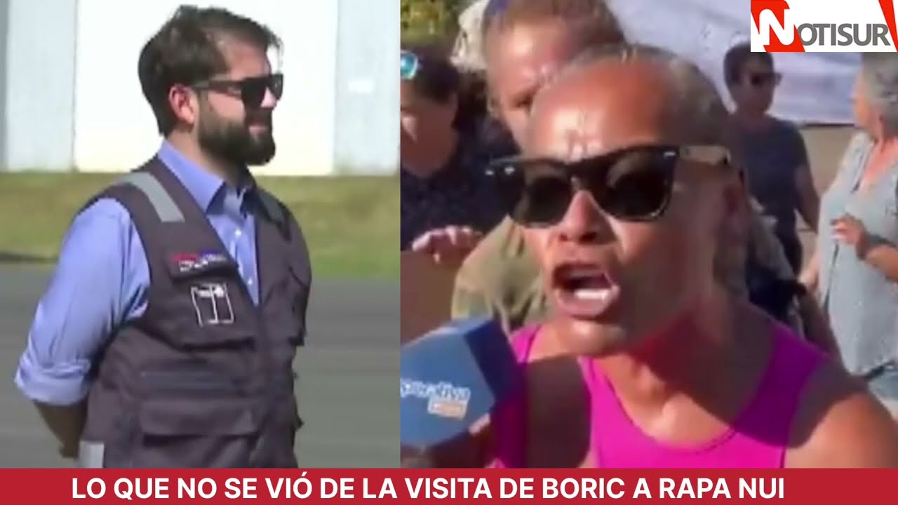 Lo que no se vió de Boric en Rapa Nui Isla de Pascua