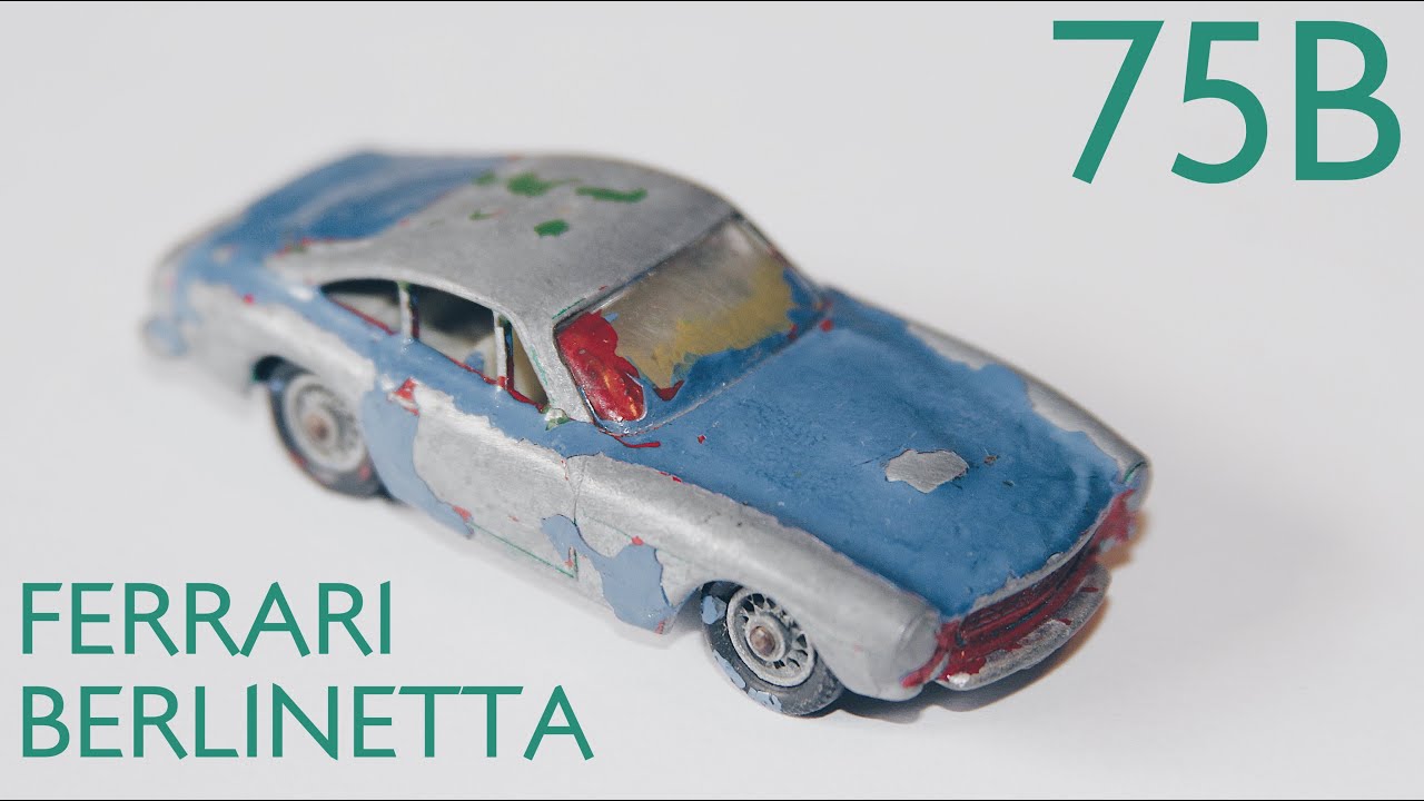 Реставрация MATCHBOX: трио и кастом Ferrari Berlinetta № 75B — DIECASTRESTOS