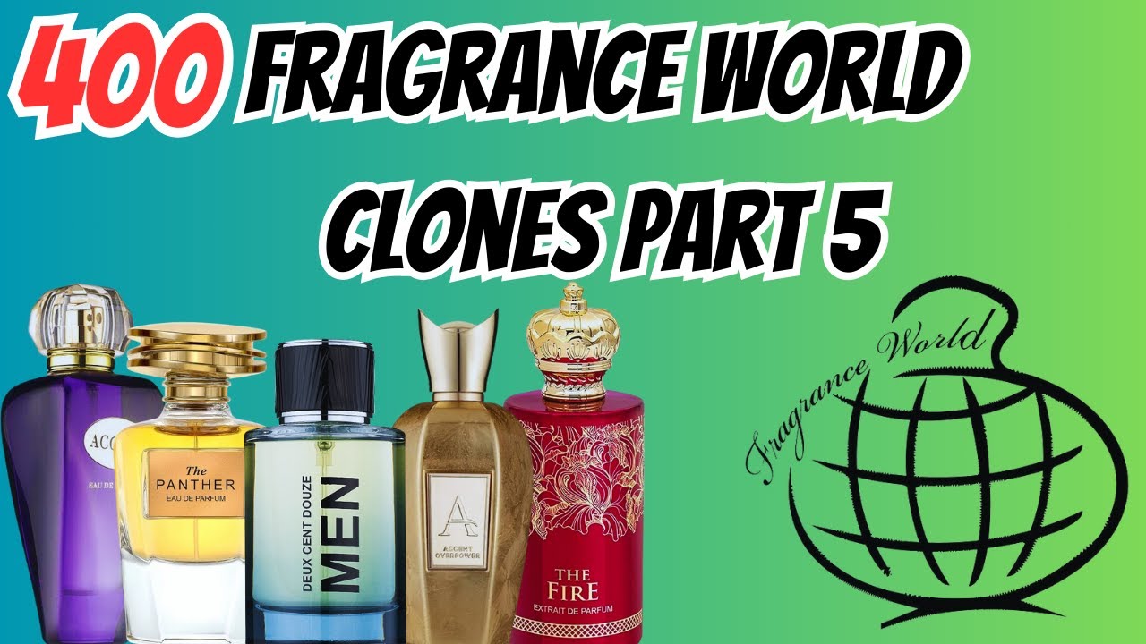 Discover 400 Budget-Friendly Fragrance World Clones [PART 5]