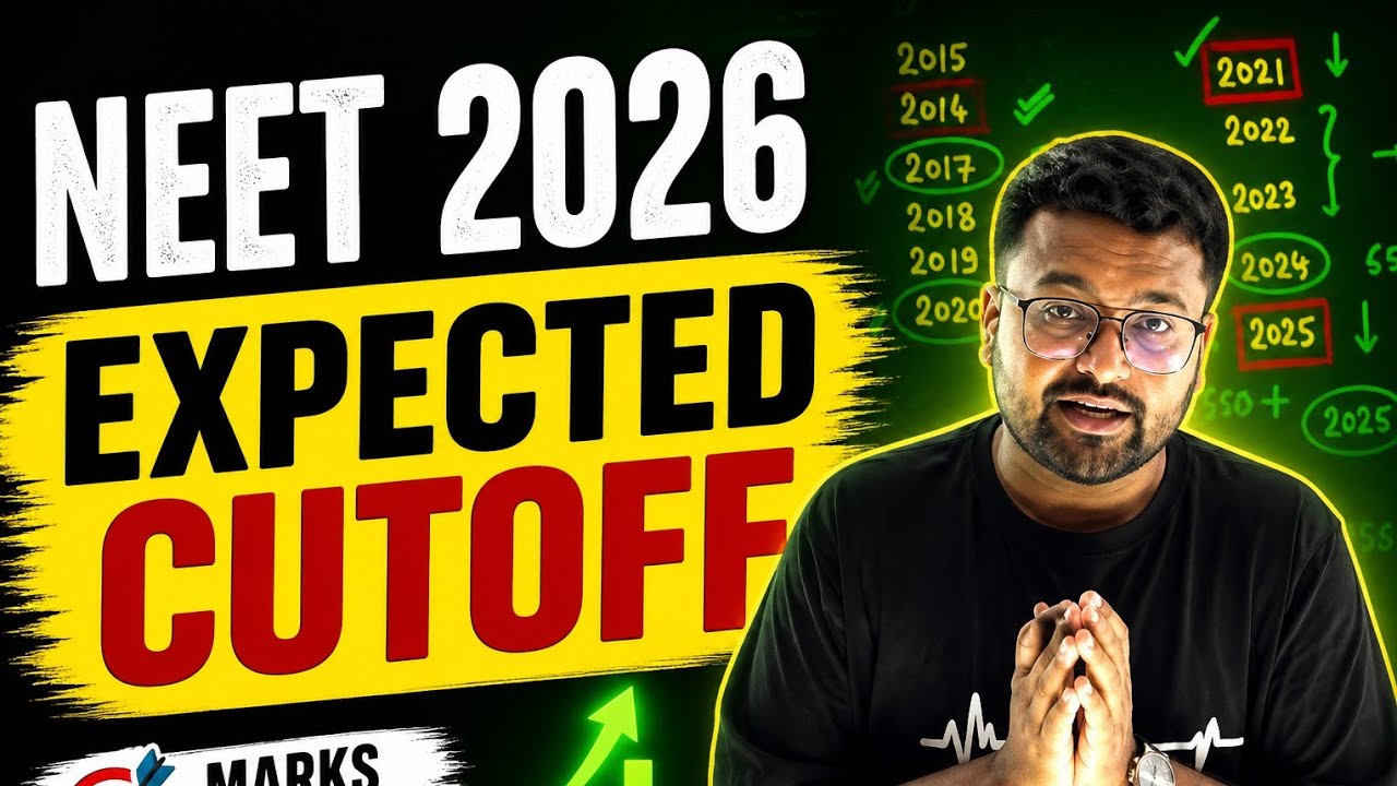 Expected Cutoff for Neet 2026 | Neet 2026 Expected Cutoff| Neet Cutoff analysis by Dr Prateek Singh