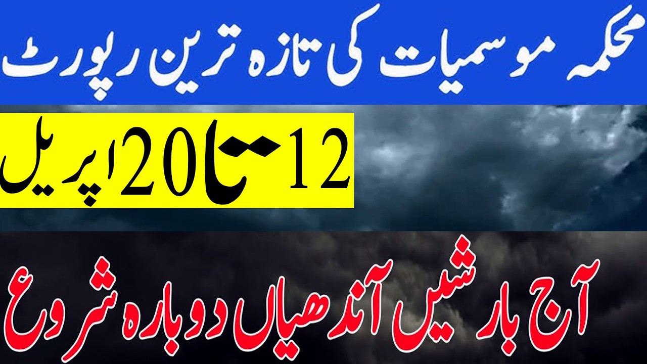 Tomorrow weather Pakistan, Weather Forecast for Next 7 days in Pakistan
