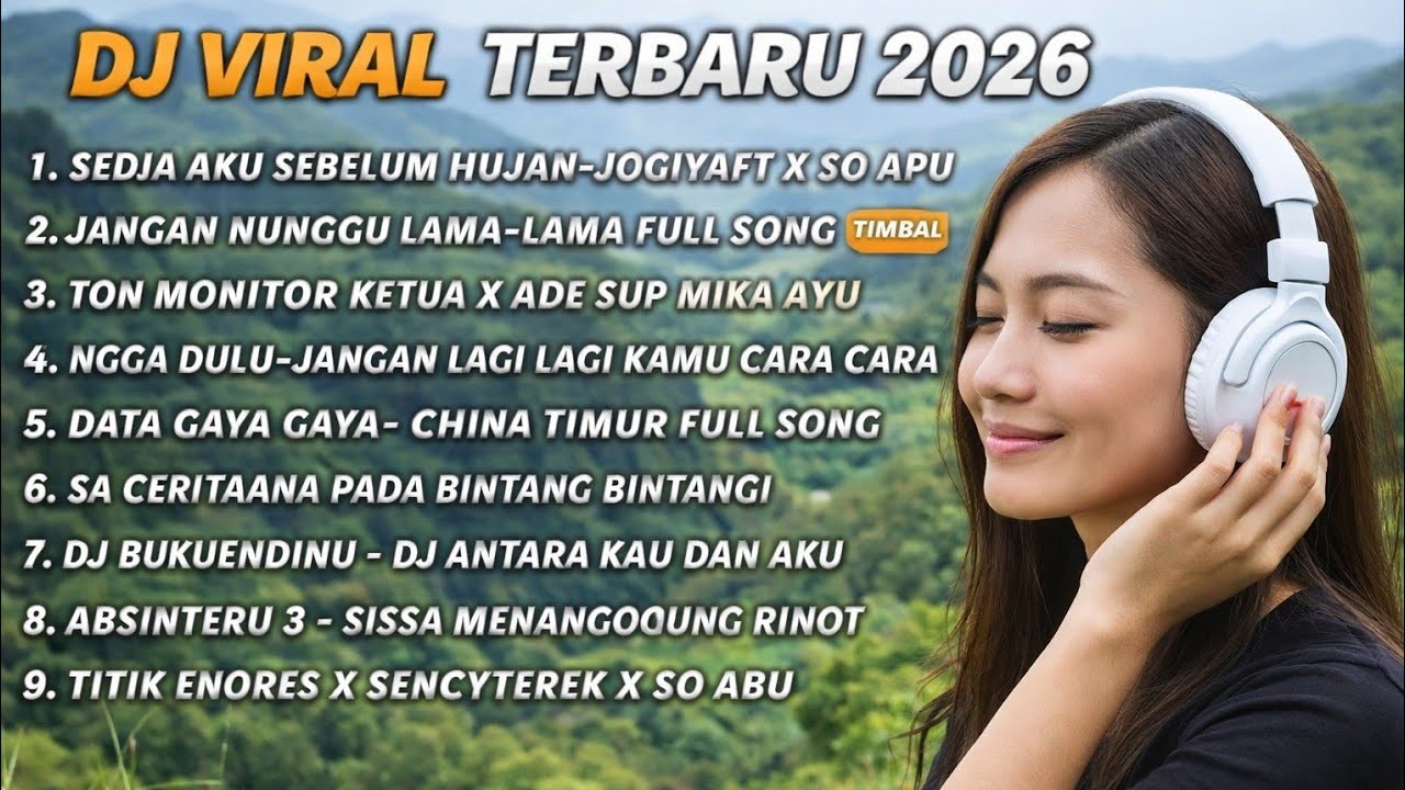 DJ TIKTOK TERBARU 2026 - DJ SEDIA AKU SEBELUM HUJAN-IDGITAF X SO ASU🎵DJ JANGAN TUNGGU LAMA LAMA🎵