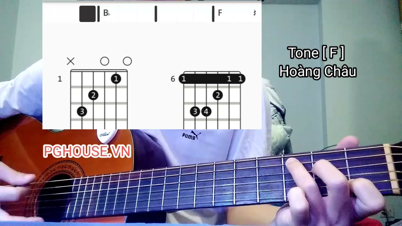 Chờ Đông / hợp âm guitar đệm hát thực hành tone F ( Slow )