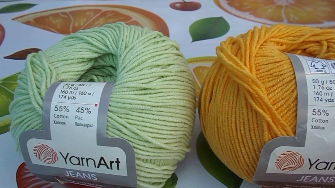 Пряжа Джинс от фирмы ярнарт.Отзыв опытной вязальщицы.