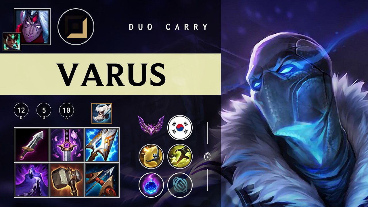 Varus ADC vs Ziggs - KR Master Patch 26.04