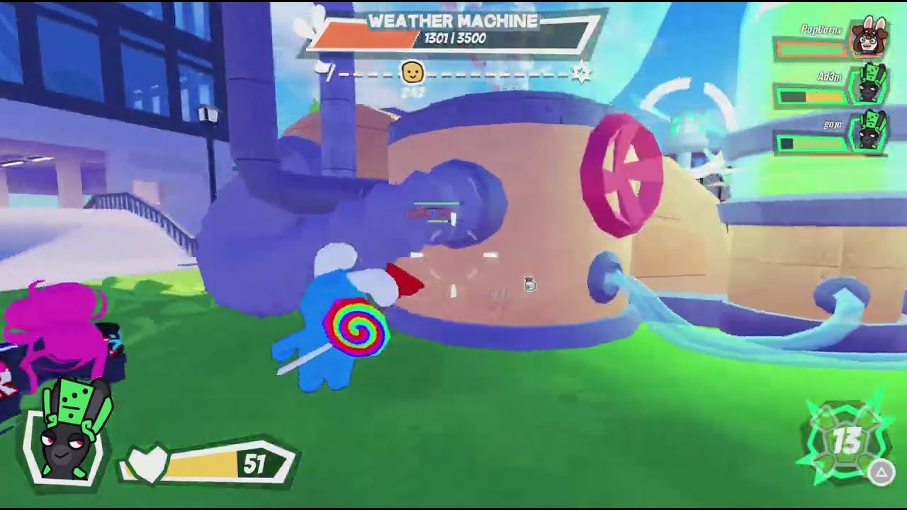 rabbids takeover exploiter bluudude skin gameplay