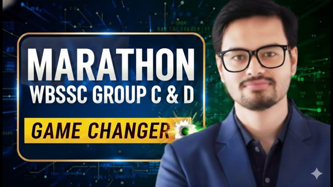 WBSSC GROUP C AND D 2025  | MATH & REASONING | MARATHON | BY ARNAB SIR